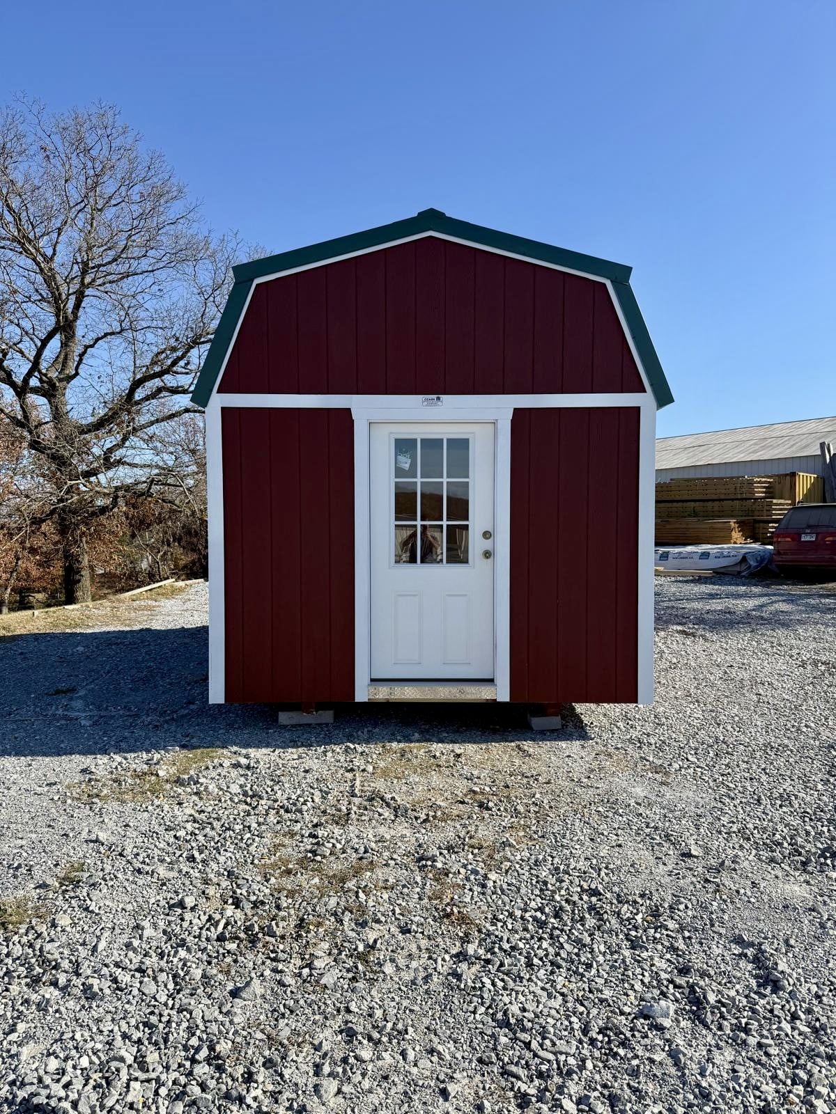 10x20 Highwall Lofted Barn
