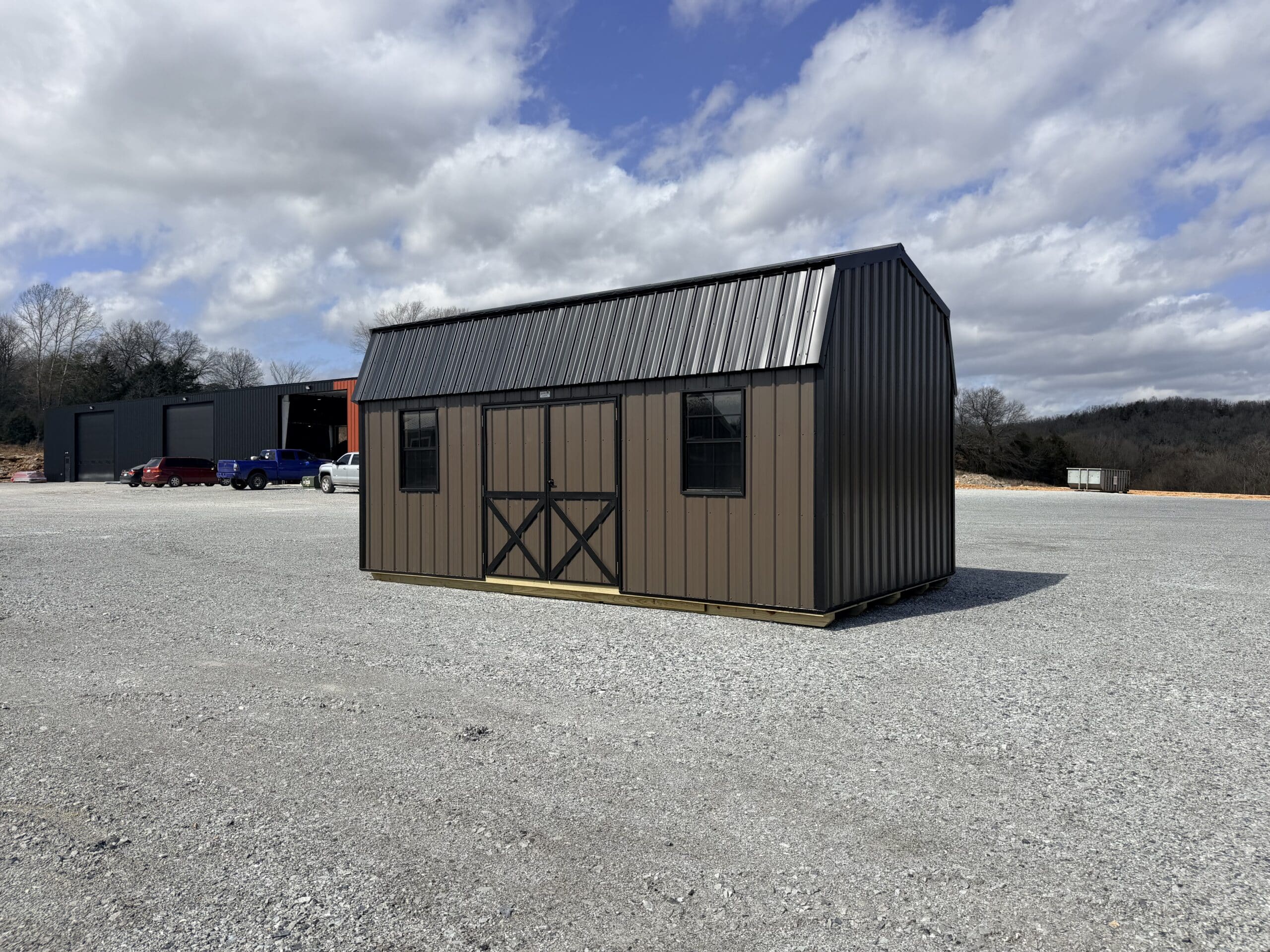 12x20 Highwall Lofted Barn - Image 2