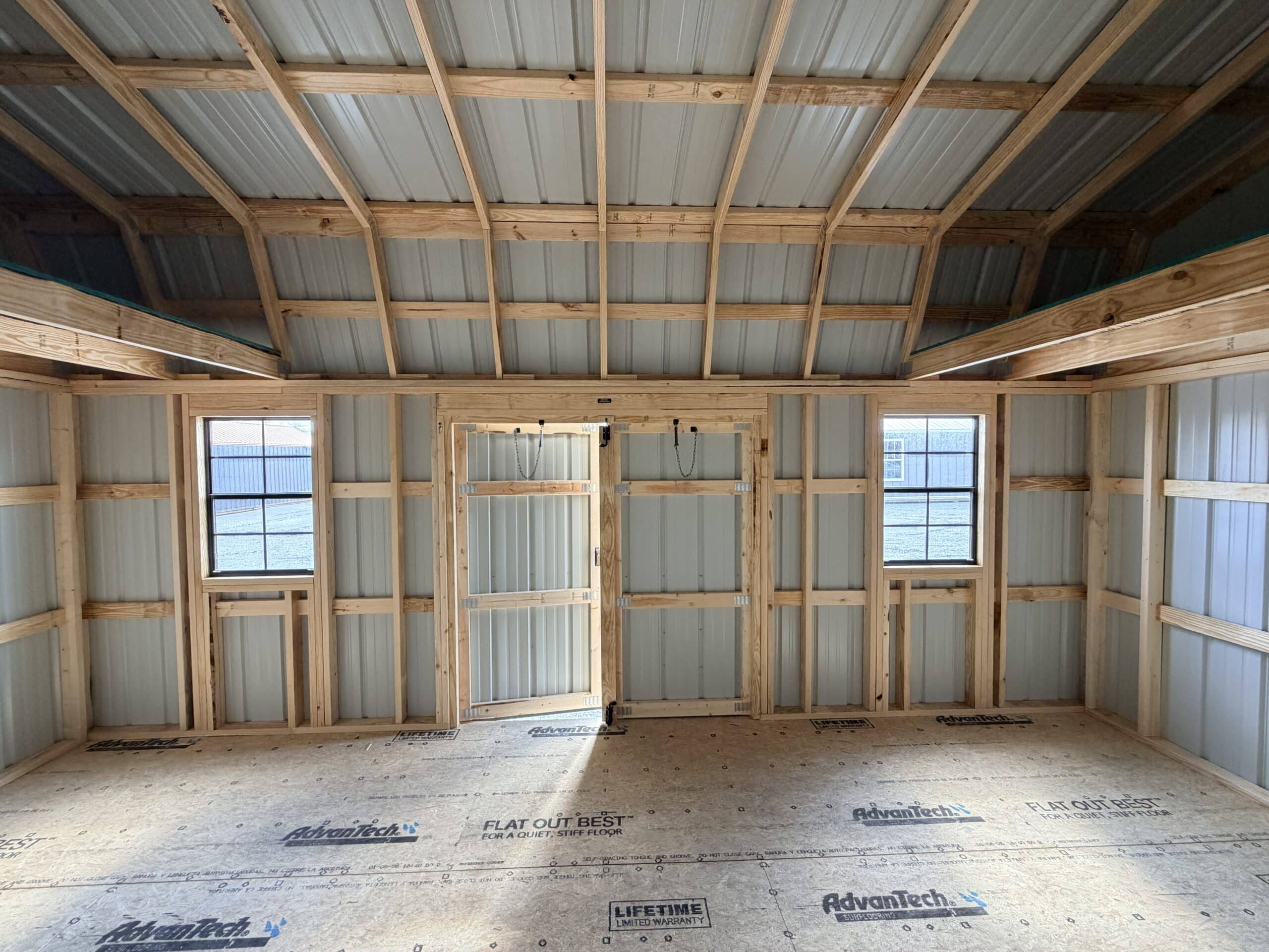 12x20 Highwall Lofted Barn - Image 4