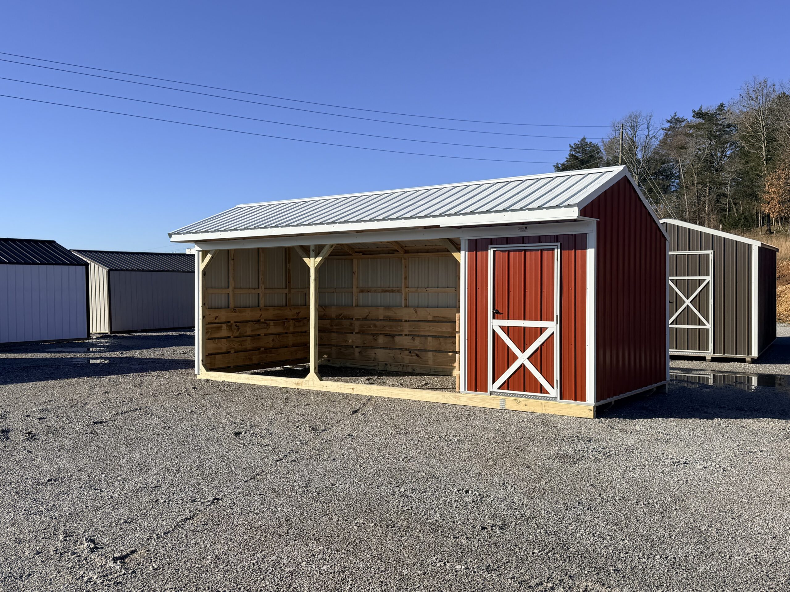 10x24 Animal Shelter (Built Strong) - Image 2