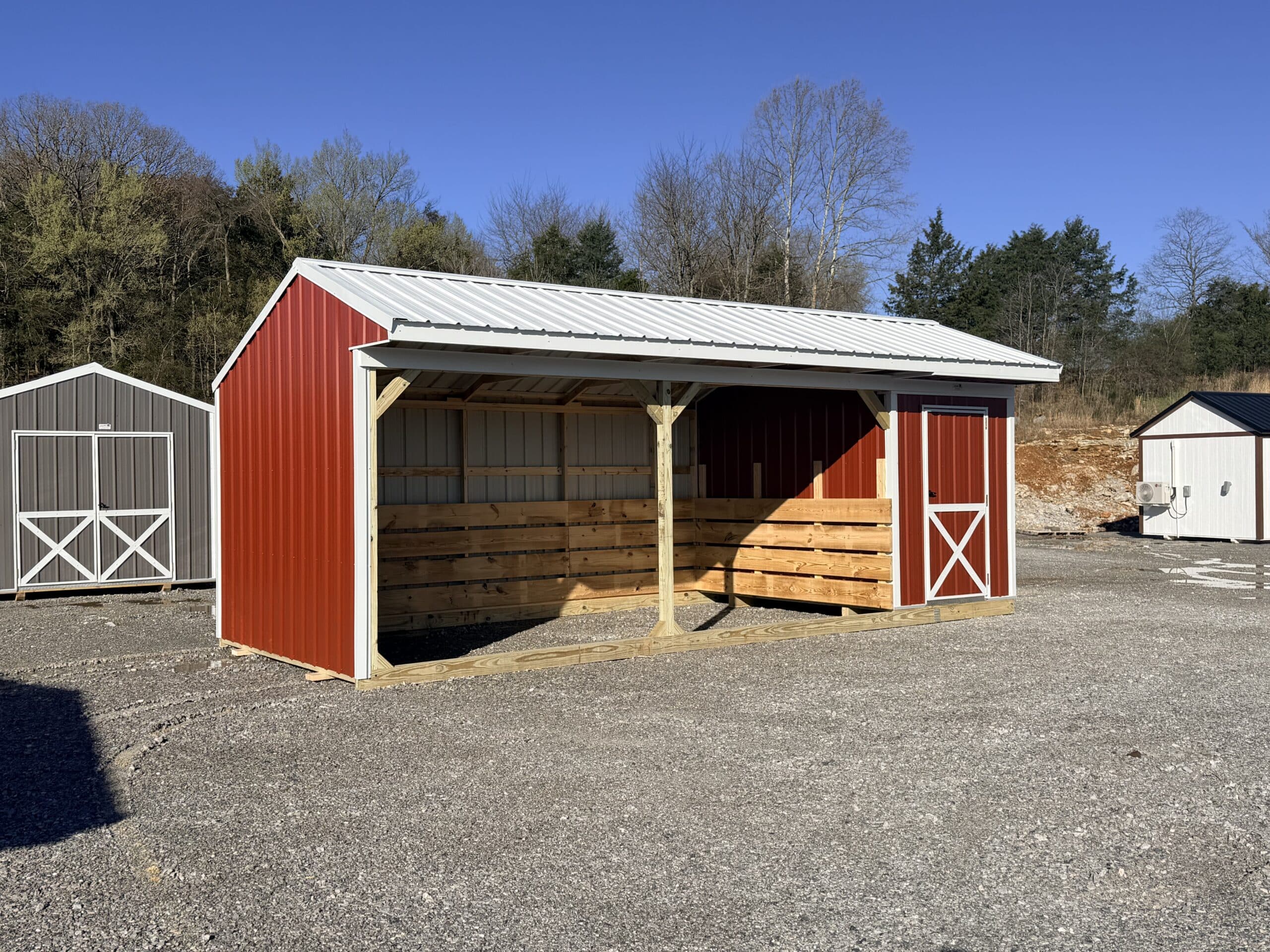 10x24 Animal Shelter (Built Strong)
