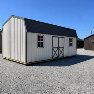 14x24 Highwall Lofted Barn
